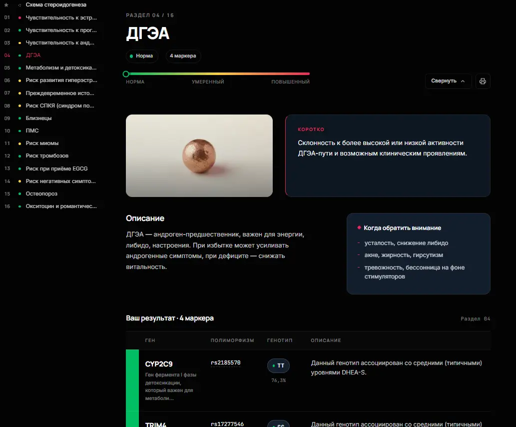 Web-версия отчёта: интерактивная навигация по 16 разделам